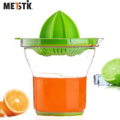 METSTIK Plastic Hand Juicer / Orange Juicer / Fruit Juicer / Lemon Juicer / Juicer Machine Hand Juicer(Green)