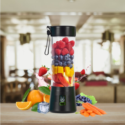 FRONY Plastic Electric Fruit Juicer, USB Rechargeable, Mini Juicer Grinder For shake/JuiceB338 Hand Juicer(Multicolor)