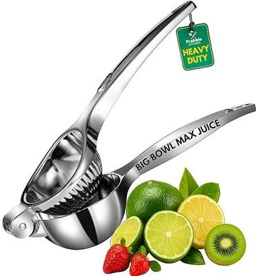 VIVAN Steel Lemon Squeezer Heavy Duty Citrus Juicers, Press Hand Lime Citrus Fruit Juicer Hand Juicer(Silver)