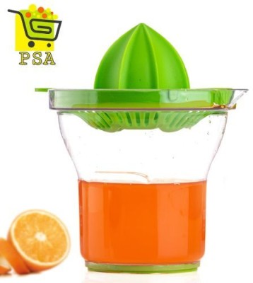 PSA Plastic Compact, Portable, Quick, Orange, Citrus Fruit, Lemon, Manual Hand Juicer(Multicolor)