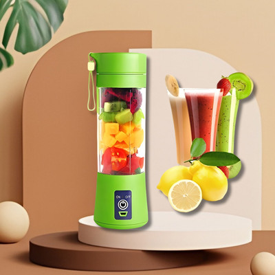 GUGGU Plastic Electric Fruit Juicer, USB Rechargeable, Mini Juicer Grinder For shake/JuiceB434 Hand Juicer(Multicolor)