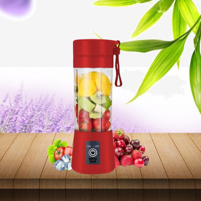 ROAR Plastic Electric Fruit Juicer, USB Rechargeable, Mini Juicer Grinder For shake/JuiceC6 Hand Juicer(Multicolor)