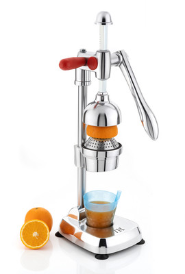 Appster Aluminium, Steel Hand Press Juicer Machine Heavy Duty Citrus Manual Juicer Squeezer Hand Juicer(Silver)