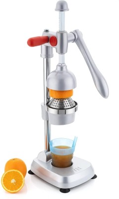 Appster Steel, Aluminium Hand Press Juicer Machine Heavy Duty Citrus Manual Juicer & Orange Squeezer Hand Juicer(Silver)