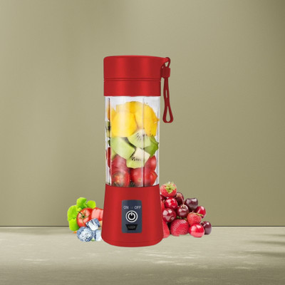 SACRO Plastic Electric Fruit Juicer, USB Rechargeable, Mini Juicer Grinder For shake/JuiceC444 Hand Juicer(Multicolor)