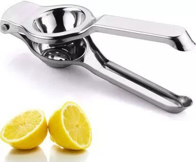 ODDEVEN Steel Hand Juicer Steel Hand Juicer Lemon Squeezer Hand Juicer(Silver)