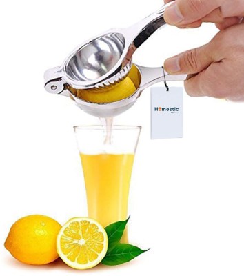 HOMESTIC Steel L11 Stainless Steel Lemon Squeezer with Bottle Opener, Multicolor Hand Juicer(Multicolor)