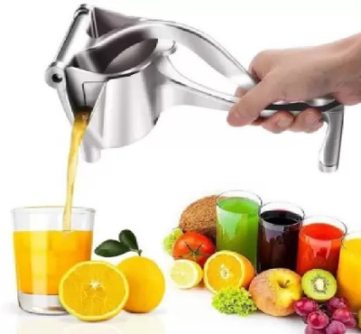 Fitaza Aluminium Lemon Lime Squeezer Hand Press Fruit Juicer Citrus Press Juicer Instant juicer Hand Juicer(Multicolor)