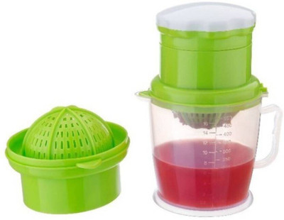 Ecodex Plastic Plastic Nano 2 in 1 Manual Juicer for Fruits Hand Juicer (Multicolor) Hand Juicer(Multicolor)
