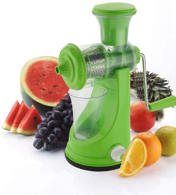 Garnishh Plastic Hand Juicer(Green)