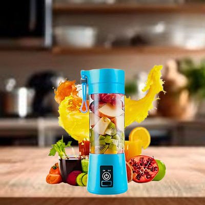 Clairbell Plastic Mini Juicer Blender (USB Rechargeable Juicer)For Juices/Shake, Personal SizeT133 Hand Juicer(Multicolor)