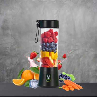 Clairbell Plastic Electric Fruit Juicer, USB Rechargeable, Mini Juicer Grinder For shake/JuiceB158 Hand Juicer(Multicolor)