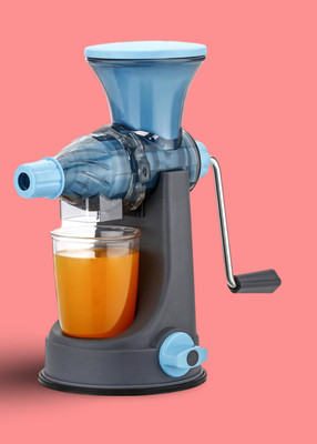 AK10ZONE Plastic Juicer Hand Juicer for Fruits and Vegetables Hand Juicer(Multicolor)