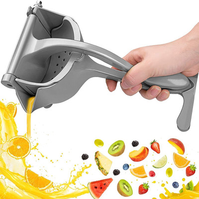 SBE Aluminium Manual Fruit Juicer Squeezer Premium Quality Lemon Orange Juice Hand Juicer(Silver)