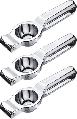 DreamBasket Steel Stainless Steel Lemon Squeezer / Hand Juicer Hand Juicer(Silver)