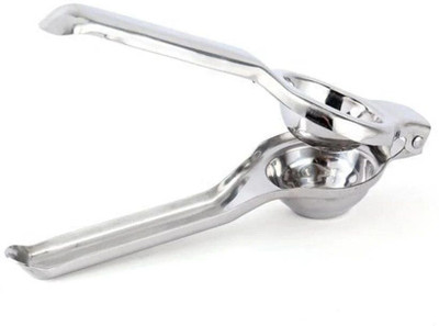 TAHAENTERPRISE Aluminium Premium Stainless Steel Lemon Squeezer, Manual Citrus Press, Hand Juicer(Silver)