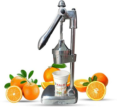 Kalsi Aluminium Chrome Hand Juicer(Silver)