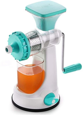 Peregrine Plastic Manual Hand Juicer Hand Juicer(Blue, White)