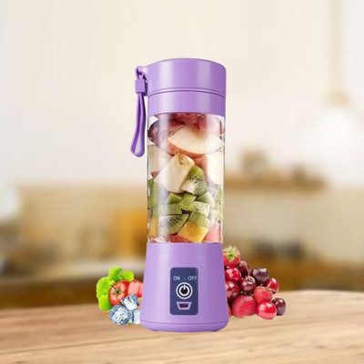 SACRO Plastic Electric Fruit Juicer, USB Rechargeable, Mini Juicer Grinder For shake/JuiceA172 Hand Juicer(Multicolor)