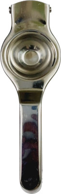 AS ENTERPRISES Steel Lemon Squeezer with Built-In Bottle Opener-Durable & Dual Function Kitchen Tool Hand Juicer(Silver)