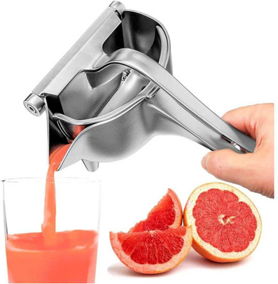 jagjeet engg work Aluminium, Steel Manual Fruit Juicer Hand juicer, Instant/Vegetable and Fruit Mixer Hand Juicer(Silver)