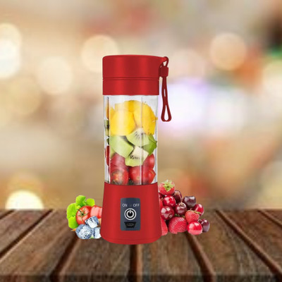 SACRO Plastic Electric Fruit Juicer, USB Rechargeable, Mini Juicer Grinder For shake/JuiceC351 Hand Juicer(Multicolor)