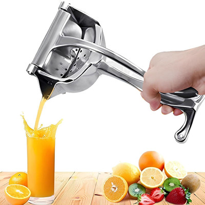Blue Denko Aluminium Hand Juicer(Silver)