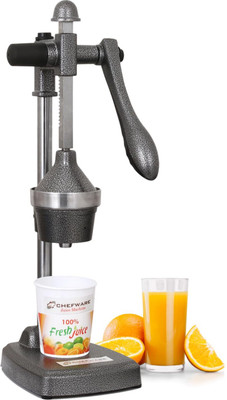 CHEFWARE Aluminium Hand Juicer(Silver)