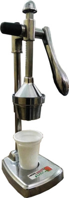 BERG Aluminium in Steel Finish Hand Juicer(Silver)