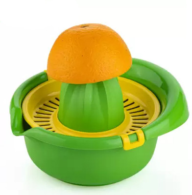 UPGRAY HOMEKIT Plastic Citrus Juicer Machine Hand Press Manual Orange Juice Maker Hand Juicer(Multicolor)
