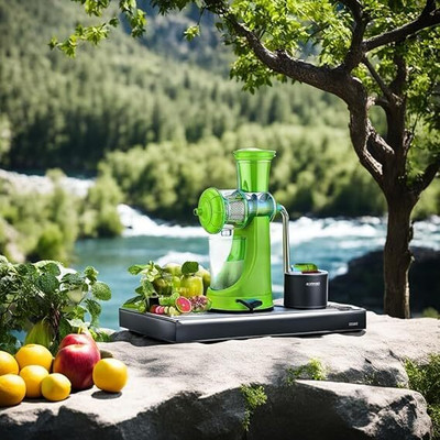 NAGPAT Plastic Hand Juicer(Green)