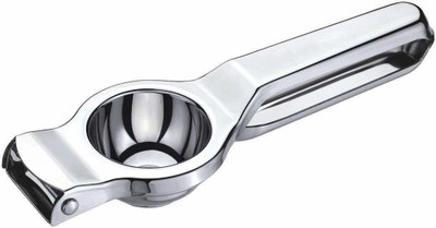AFFODYL Steel Stainless Steel Lemon Squeezer Hand Juicer(Silver)