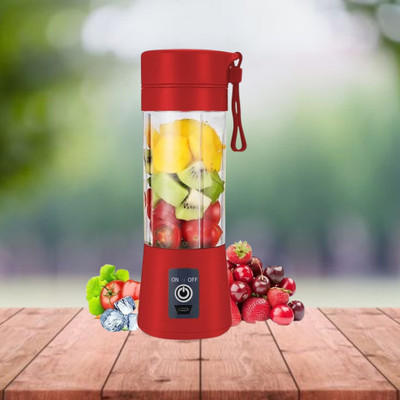 ROAR Plastic Electric Fruit Juicer, USB Rechargeable, Mini Juicer Grinder For shake/JuiceA85 Hand Juicer(Multicolor)