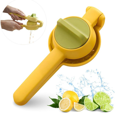 Nainika Store Plastic Pack of 1 Lemon Squeezer Citrus Juicer, Manual Juicer Squeezer Kitchen Tool Hand Juicer(Multicolor)