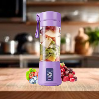 ROAR Plastic Electric Fruit Juicer, USB Rechargeable, Mini Juicer Grinder For shake/JuiceB50 Hand Juicer(Multicolor)