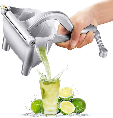 Fulkiza Aluminium Fruit Juicer for Fruits Lemon, Orange Press Squeezer Hand Juicer(Silver)