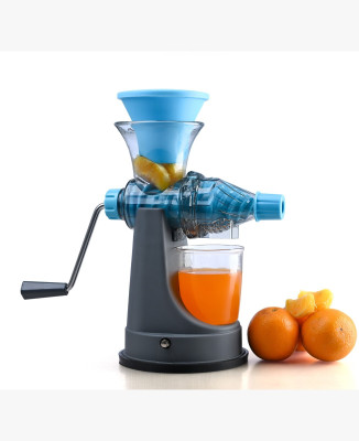 DENDUES Plastic Hand Juicer / Orange Juicer / Fruit Juicer / Lemon Juicer / Juicer Machine D101 Hand Juicer(Blue)