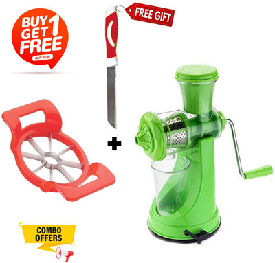 Saicrest Plastic Hand Juicer(Green)