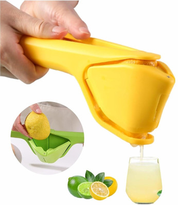 BLLUEX Plastic East Press Orange & Lemon Juicer Maker Pack of 1 A Hand Juicer(Multicolor)