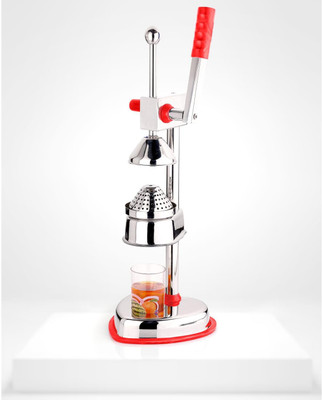 Sorath Steel Hand Press Juicer Machine Heavy Duty Citrus Manual Juicer Squeezer for Fruits Hand Juicer(Red)