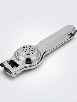 Nutech Steel lemon squeezer Hand Juicer(Silver)