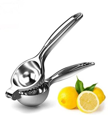 Fitprism Aluminium Steel Hand Juicer Steel Hand Juicer Opener And Lemon Squeeze Hand Juicer(Silver)