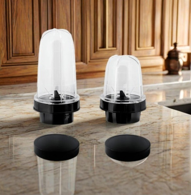 ALTRR Unbreakable Bullet Jar Set 600ml 350ml for Juicer Mixer Grinder Mixer Juicer Jar(900 ml)