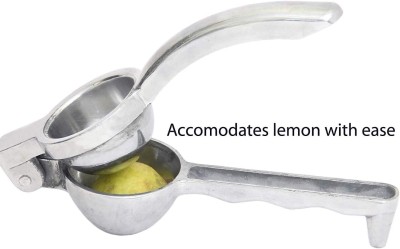 utkrist Aluminium Citric Aluminum Lemon squeezer pack of (1) Hand Juicer(Silver)