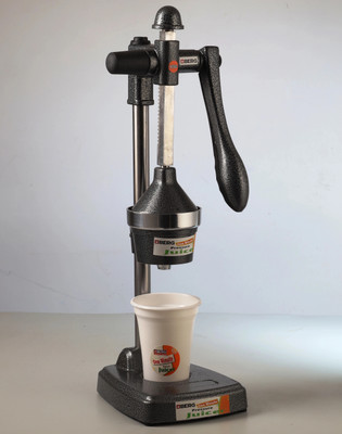 BERG Aluminium Fruits Juicer Hand Juicer(Black, Silver)