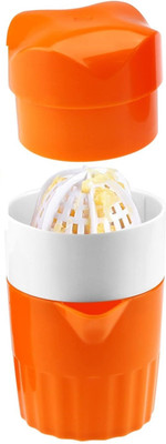 Craftbin Plastic Manual Hand Press Orange Juicer Mausambi Juicer, Citrus Squeezer, Multi color Plastic Hand Juicer(Multicolor)
