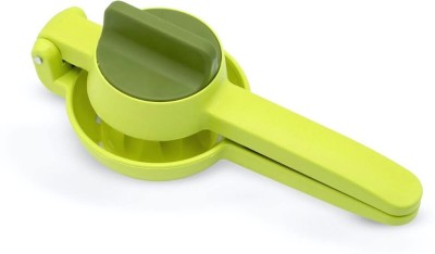 InfiniteEshop Plastic Lemon Squeezer, Manual Squeeze and Twist For Lemon, Orange, Fruits, & Vegetables Hand Juicer(Green)