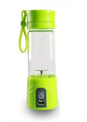 Shine World Plastic Plastic USB Juicer Electric Portable Fruit Hand Juicer Hand Juicer(Green)