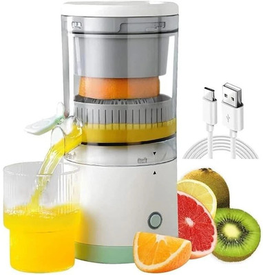 SHARNGA Plastic Electric Orange Juicer Machine, Wireless Citrus Press Juicer, Manual Juice Maker Hand Juicer(Multicolor)