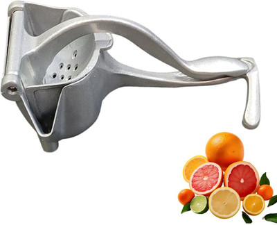 Atipriya Aluminium Aluminium Manual Fruit Orange Instant For all Fruits Multipurpose Hand Juicer(Silver)